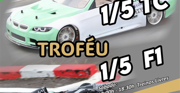 2ª. Prova do Campeonato Nacional 1/5 TC e Trofeu 1/5 F1